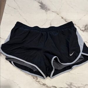 Nike Women's Athletic Shorts in Black and Gray